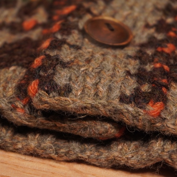 RRL Double RL Ralph Lauren Hand-Knit Fair Isle & Mallard Cardigan XS Brand New - Picture 3 of 13